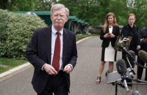 John Bolton bombs himself in a blaze of poetic justice John Bolton bombs himself in a blaze of poetic justice