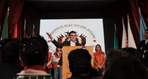 Presidential runoff seals shift to the right for Bolivia Presidential runoff seals shift to the right for Bolivia
