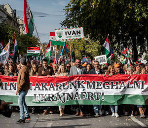 ‘We don’t want to die for Ukraine’ – Budapest peace marchers (VIDEO) ‘We don’t want to die for Ukraine’ – Budapest peace marchers (VIDEO)