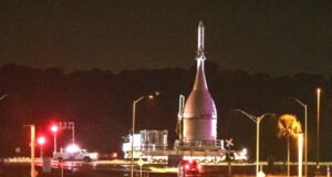 NASA’s next Moonship reaches last stop before launch pad NASA’s next Moonship reaches last stop before launch pad
