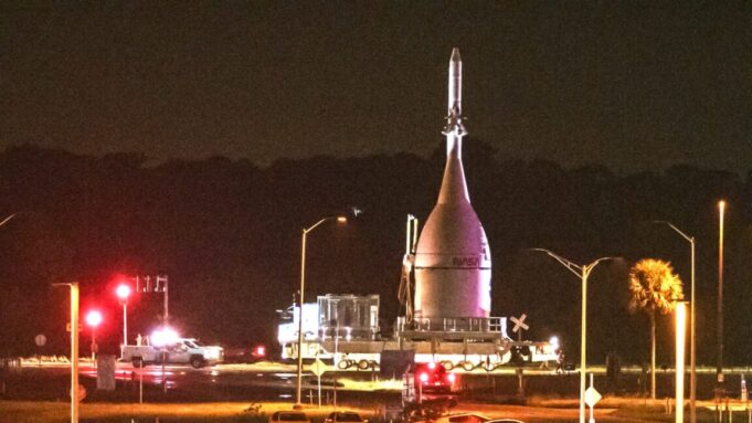 NASA’s next Moonship reaches last stop before launch pad NASA’s next Moonship reaches last stop before launch pad