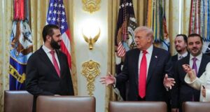 Trump praises Syria’s ‘tough-guy’ leader after White House visit Trump praises Syria’s ‘tough-guy’ leader after White House visit